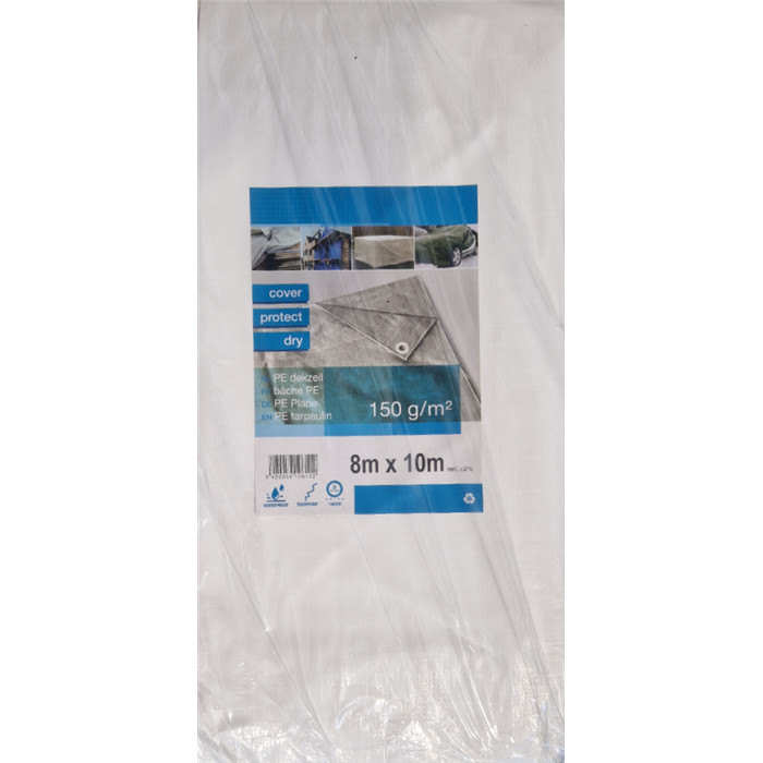 BACHE BLANCHE MULTI-TARP 150 DE 8M X 10M BACHE BLANCHE MULTI-TARP 150 DE 8M X 10M