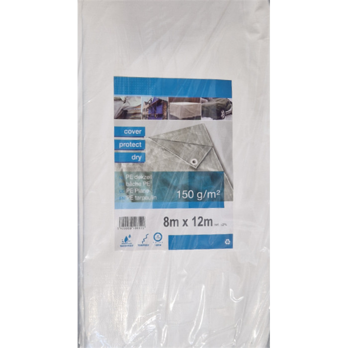 BACHE BLANCHE MULTI-TARP 150 DE 8M X 12M BACHE BLANCHE MULTI-TARP 150 DE 8M X 12M