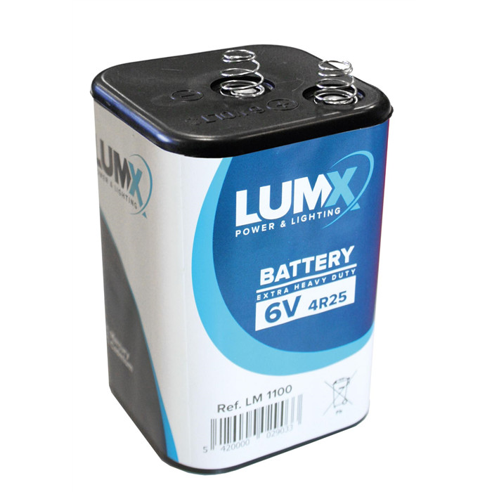 Batterie 6V pour lampe de chantier (art. LM1100) Batterie 6V pour lampe de chantier (art. LM1100)