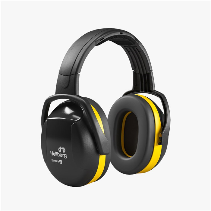 Casque anti-bruit Secure 2 Serre-tête Niveau 2, SNR 30dB Hellberg Casque anti-bruit Secure 2 Serre-tête Niveau 2, SNR 30dB Hellberg