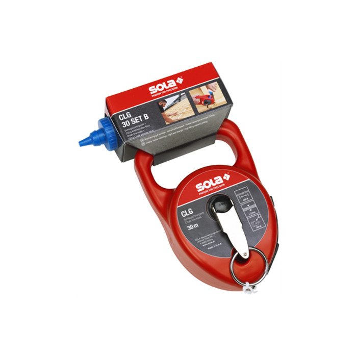 Cordeau de traçage bleu CLG30 SOLA Cordeau de traçage bleu CLG30 SOLA