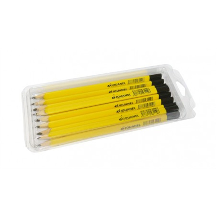 Crayon gras spécial métal (lot de 10) Jouanel Crayon gras spécial métal (lot de 10) Jouanel