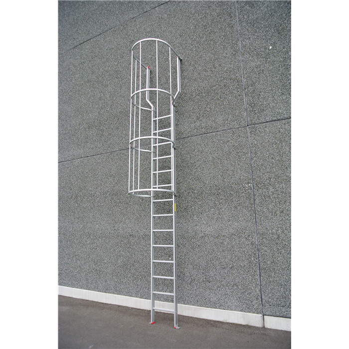 Echelle avec crinoline complète conforme aux normes EN14122-4 / prix au mètre Echelle avec crinoline complète conforme aux normes EN14122-4 / prix au mètre