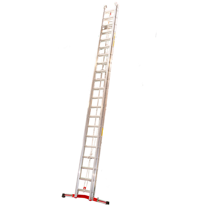 Echelle coulissante à corde type C2 de 2 x 21 échelons hauteurs 5,50m - 10m conforme aux normes EN131 Echelle coulissante à corde type C2 de 2 x 21 échelons hauteurs 5,50m - 10m conforme aux normes EN131