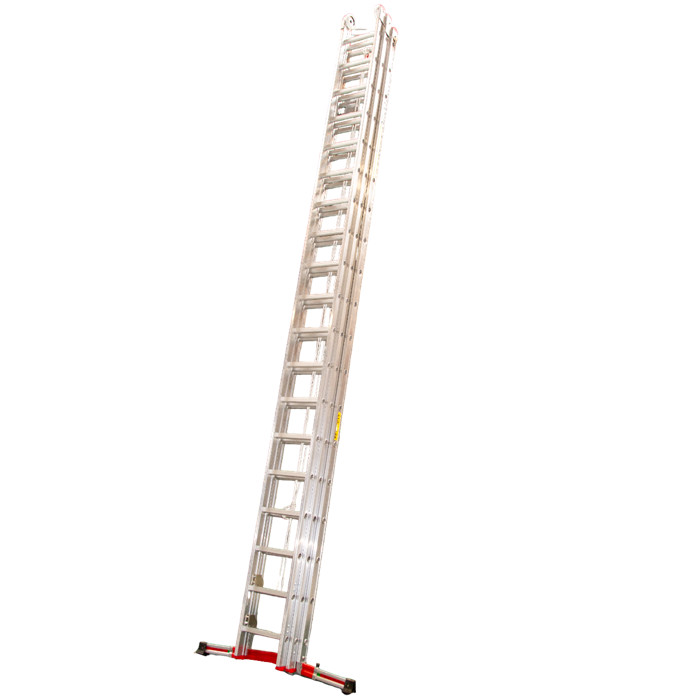 Echelle coulissante à corde type C31 de 3 x 19 échelons hauteurs 5m - 13m conforme aux normes EN131 Echelle coulissante à corde type C31 de 3 x 19 échelons hauteurs 5m - 13m conforme aux normes EN131