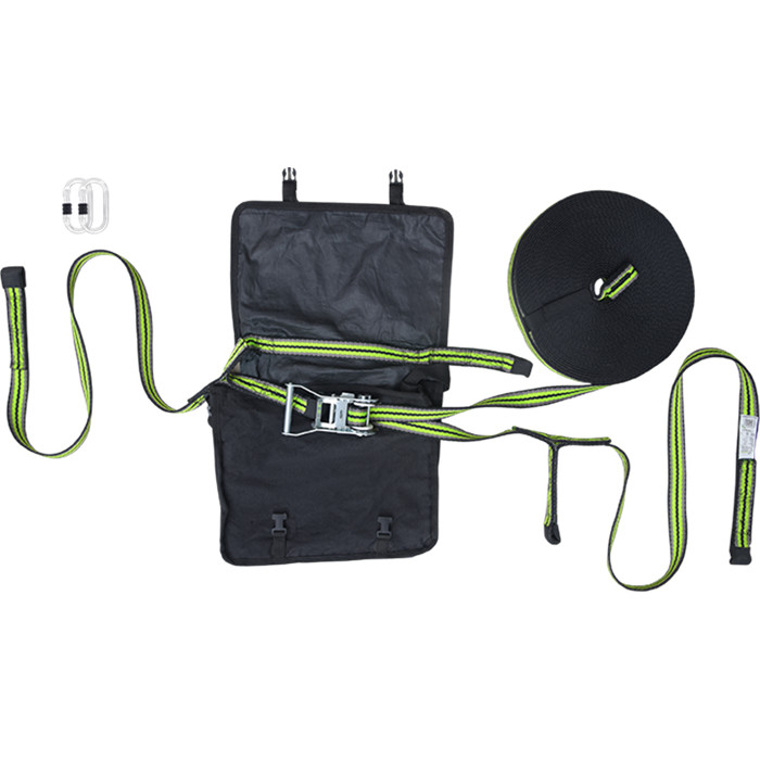 ECO LINE Ligne de vie temporaire horizontale sangle, 2 utilisateurs, lg max 20 m KRATOS ECO LINE Ligne de vie temporaire horizontale sangle, 2 utilisateurs, lg max 20 m KRATOS