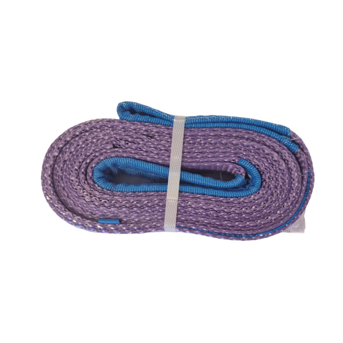 Elingue sangle plate mauve 30 mm x 2.00 m 1T Elingue sangle plate mauve 30 mm x 2.00 m 1T