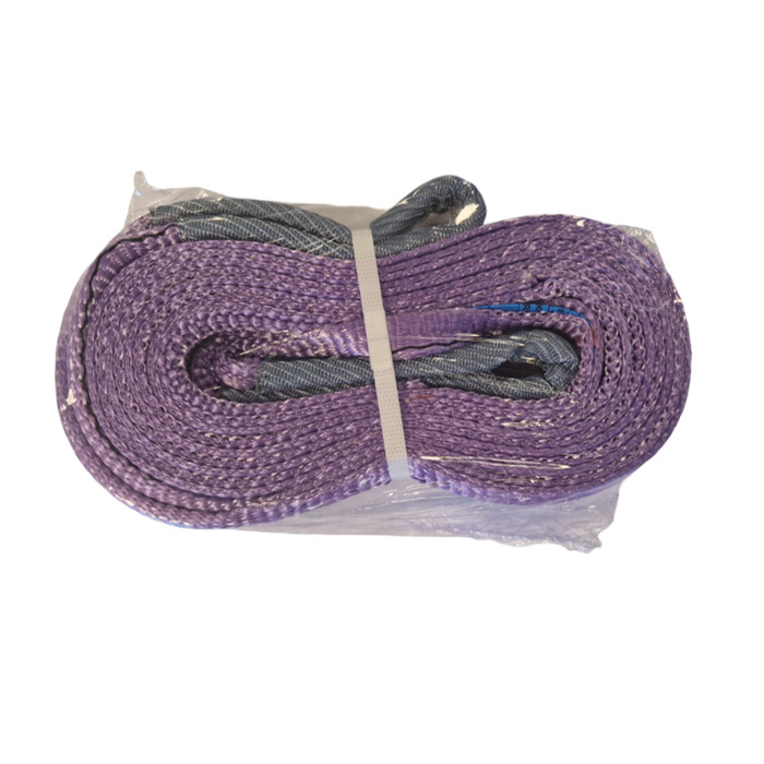 Elingue sangle plate mauve 30 mm x 3.00 m 1T Elingue sangle plate mauve 30 mm x 3.00 m 1T