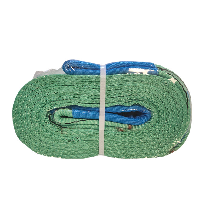 Elingue sangle plate verte 60 mm x 4.00 m 2T Elingue sangle plate verte 60 mm x 4.00 m 2T