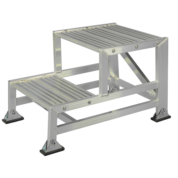 Escabeau Conforto de 2 marches de 500 x 450 mm Escabeau Conforto de 2 marches de 500 x 450 mm