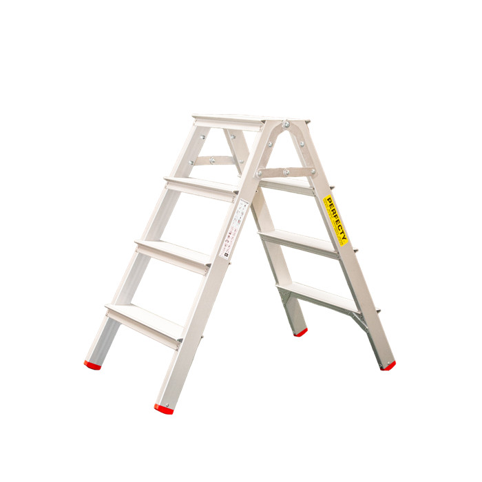 Escabeau type 2B de 2 x 4 marches hauteur plate-forme 0,92 m conforme aux normes EN131 Escabeau type 2B de 2 x 4 marches hauteur plate-forme 0,92 m conforme aux normes EN131