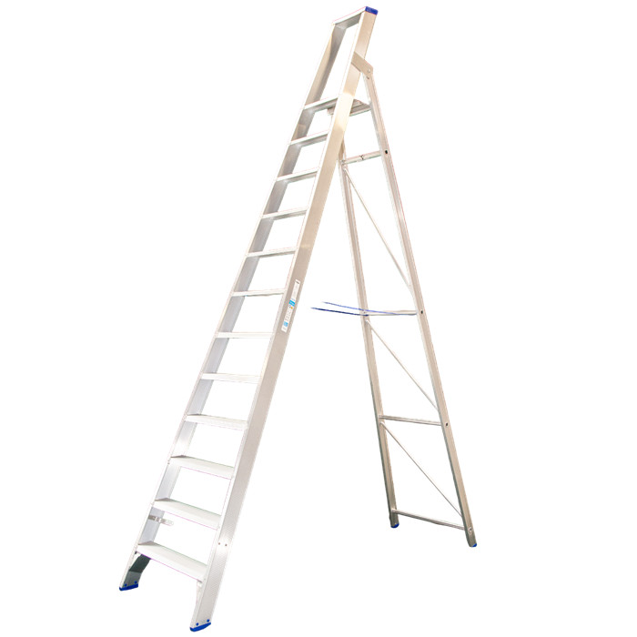 Escabelle professionnelle 12 marches hauteur plate forme 3 m SOLIDE modèle PT-12 Escabelle professionnelle 12 marches hauteur plate forme 3 m SOLIDE modèle PT-12