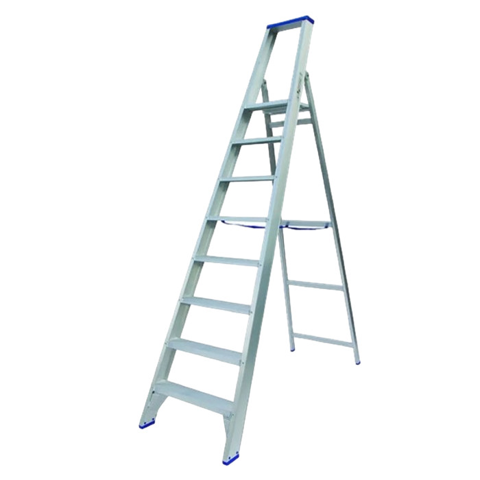 Escabelle professionnelle 8 marches hauteur plate forme 2 m SOLIDE modèle PT-08 Escabelle professionnelle 8 marches hauteur plate forme 2 m SOLIDE modèle PT-08