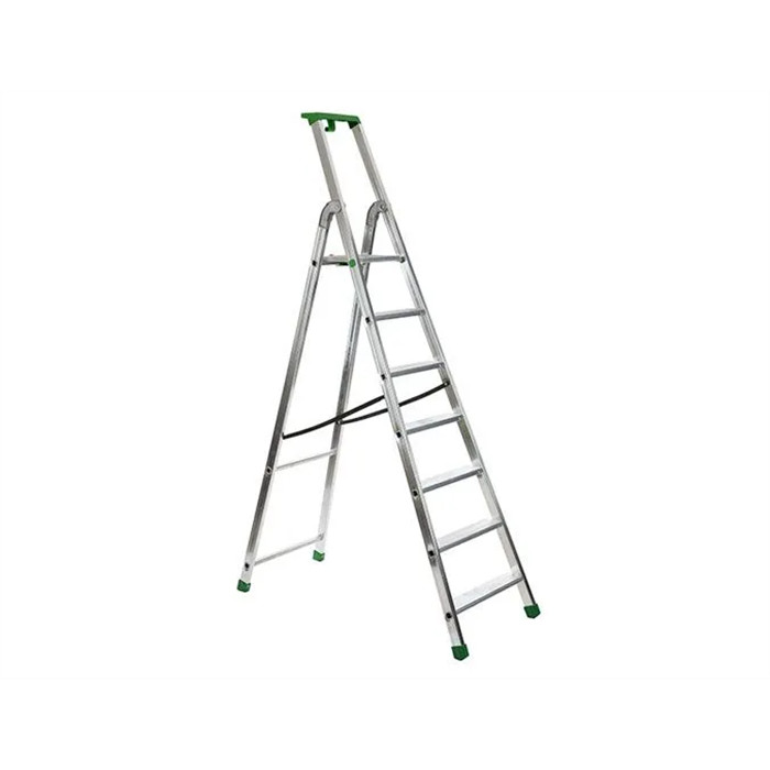 Escabelle Quadra de 7 marches hauteur plate-forme 1.59 m Escabelle Quadra de 7 marches hauteur plate-forme 1.59 m