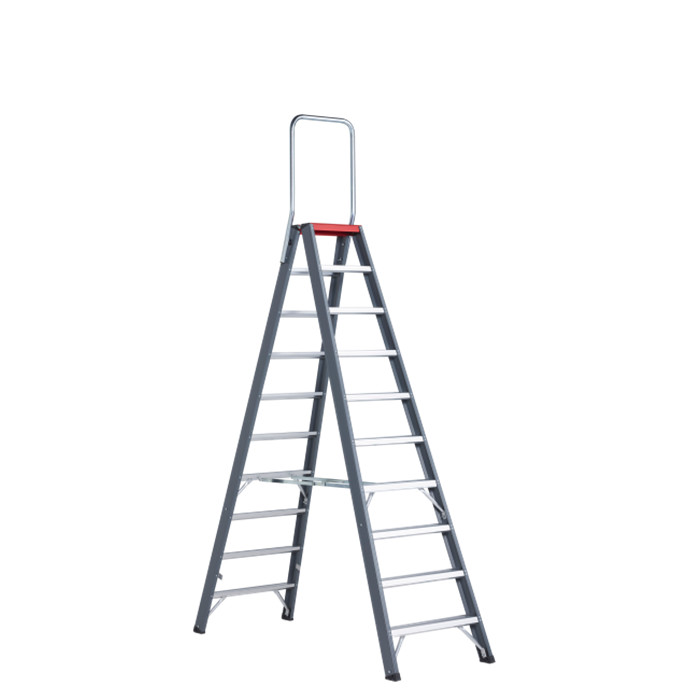 Falco escabeau double avec garde-corps FDO 2 x 10 marches 2.35 m hauteur plateforme Professional Altrex Falco escabeau double avec garde-corps FDO 2 x 10 marches 2.35 m hauteur plateforme Professional Altrex