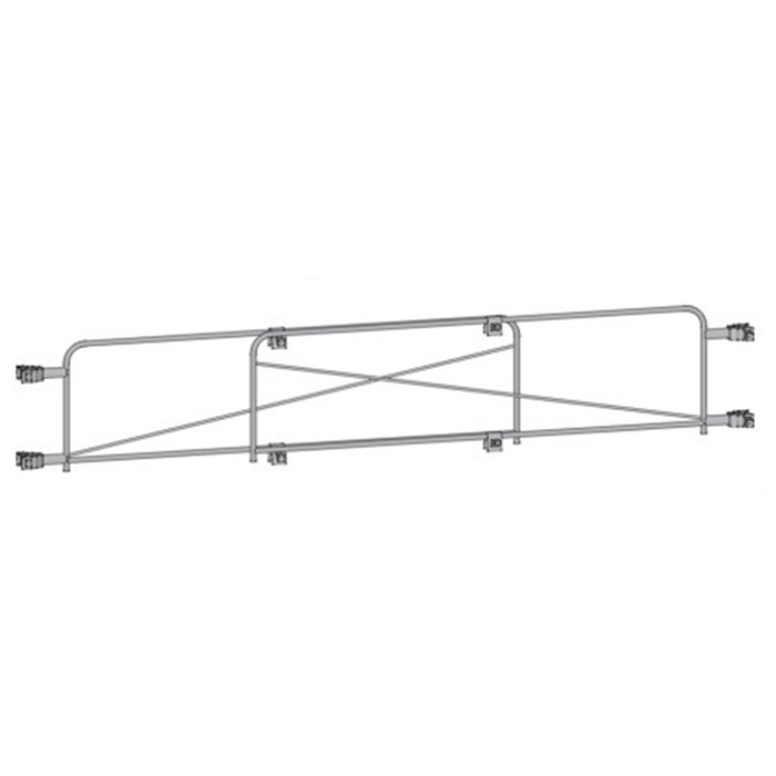 Garde-corps télescopique de 2m à 3,50m MEFRAN Garde-corps télescopique de 2m à 3,50m MEFRAN