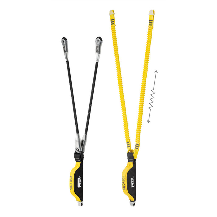 Longes et absorbeurs d'énergie PETZL réf. ABSORBICA®-Y FLEX 150CM réf. L014AB01 Longes et absorbeurs d'énergie PETZL réf. ABSORBICA®-Y FLEX 150CM réf. L014AB01