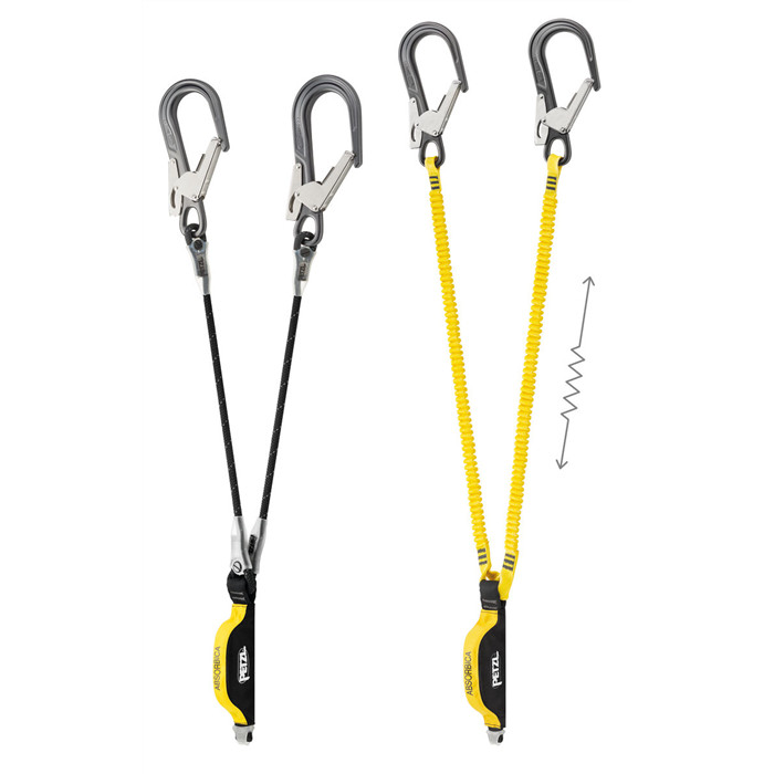 Longes et absorbeurs d'énergie PETZL réf. ABSORBICA®-Y MGO 150CM réf. L014CB01 Longes et absorbeurs d'énergie PETZL réf. ABSORBICA®-Y MGO 150CM réf. L014CB01
