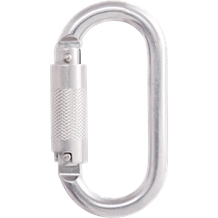 Mousqueton acier à verrouillage automatique 1/4 de tour, ouverture 16 mm KRATOS Mousqueton acier à verrouillage automatique 1/4 de tour, ouverture 16 mm KRATOS