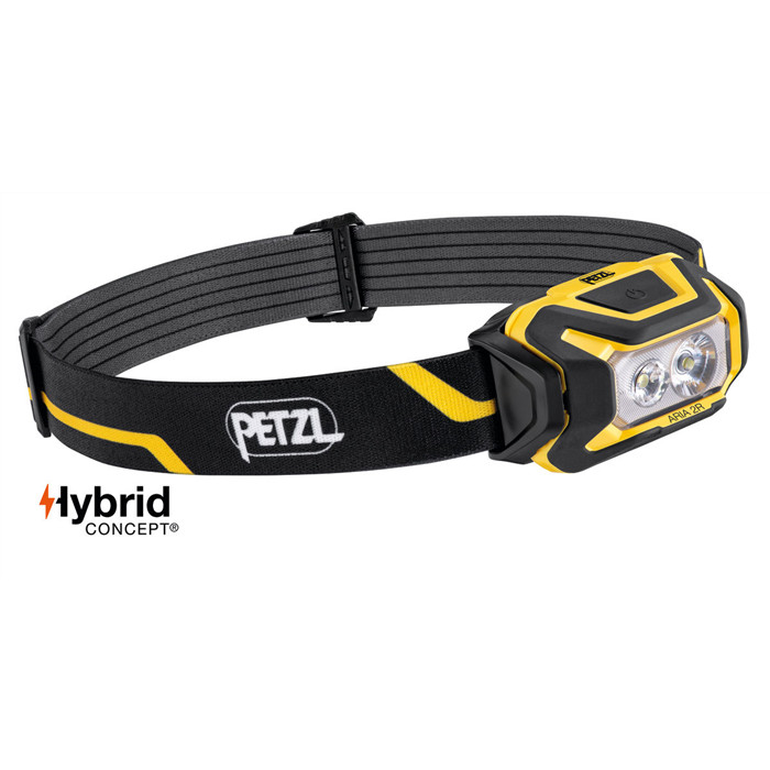 PETZL ARIA 2R Lampe frontale compacte rechargeable, robuste et étanche, adaptée à la vision de proximité et aux déplacements. 625 lumens PETZL ARIA 2R Lampe frontale compacte rechargeable, robuste et étanche, adaptée à la vision de proximité et aux déplacements. 625 lumens