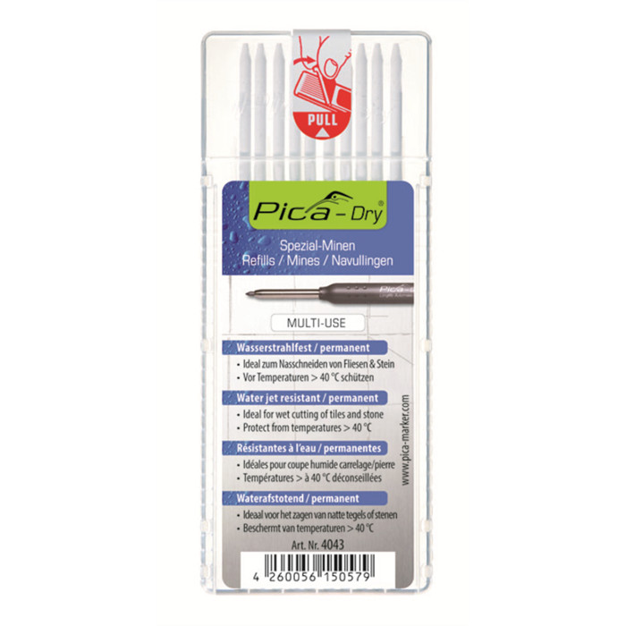 Pica DRY set de mines Blanc (10) Pica DRY set de mines Blanc (10)
