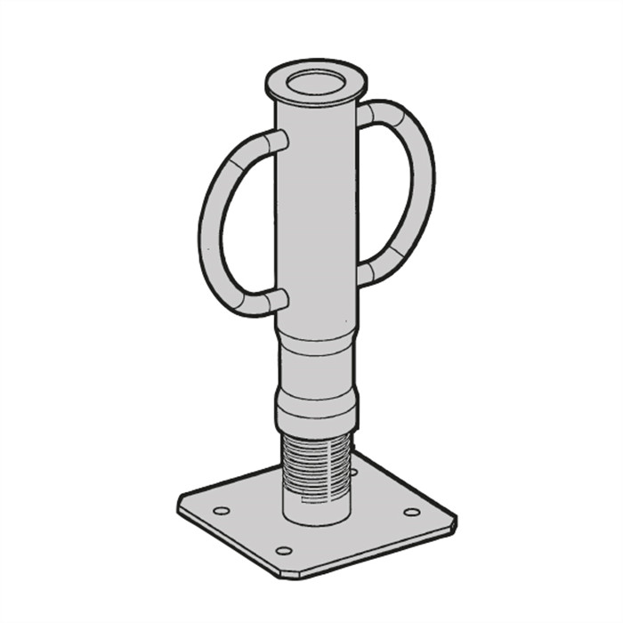 Pied réglable (0 à 20 cm) MEFRAN Pied réglable (0 à 20 cm) MEFRAN