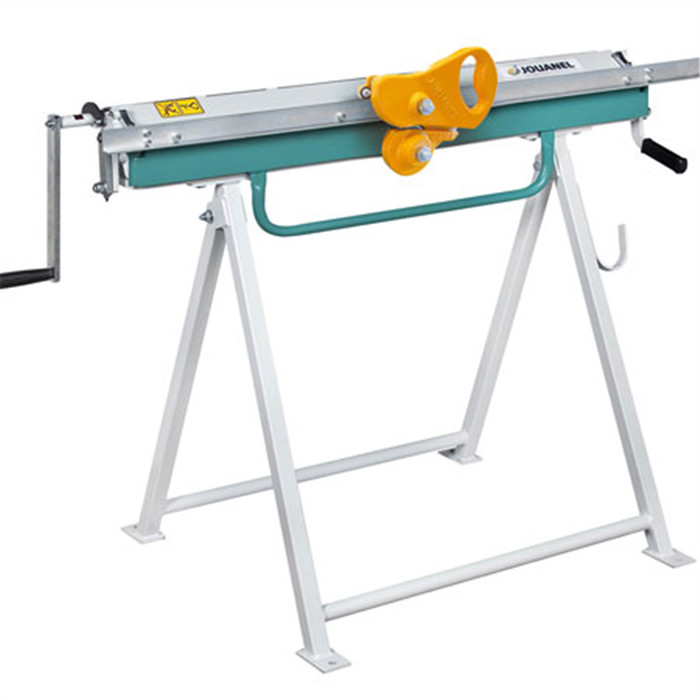 Plieuse de chantier légère de 1 m avec coupe et baguetteuse 18 mm réf. PCL1020A JOUANEL EN PROMOTION Plieuse de chantier légère de 1 m avec coupe et baguetteuse 18 mm réf. PCL1020A JOUANEL EN PROMOTION