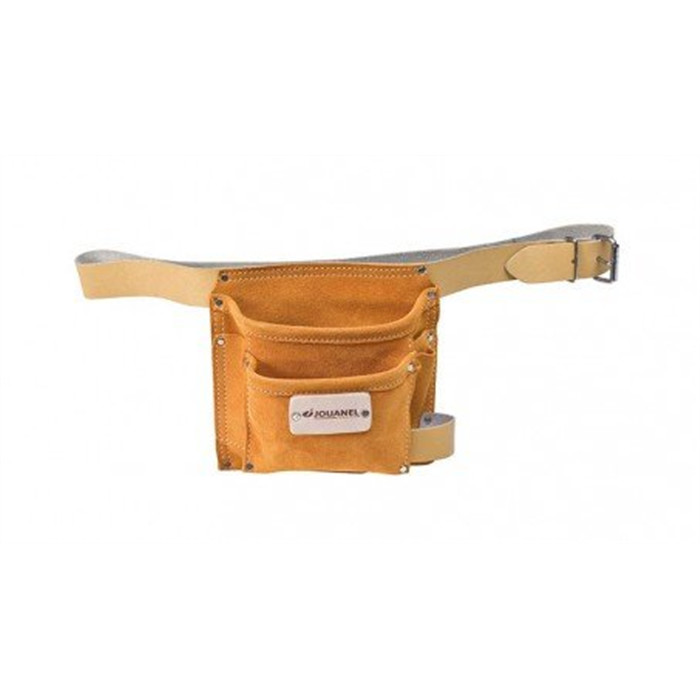 Poche à clous cuir avec ceinture, 4 poches et 3 porte-accessoires Jouanel Poche à clous cuir avec ceinture, 4 poches et 3 porte-accessoires Jouanel