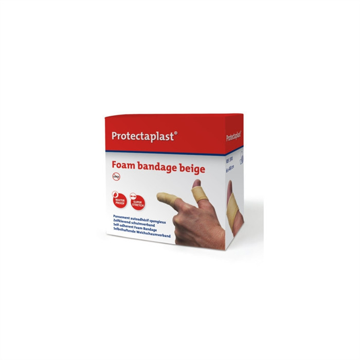 Protectaplast Foam bandage beige 3cm x 4,5m Protectaplast Protectaplast Foam bandage beige 3cm x 4,5m Protectaplast