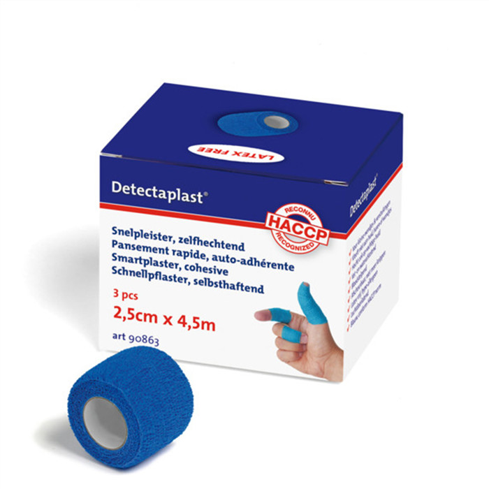 Smartplaster - non woven cohesive bandage blue Protectaplast Smartplaster - non woven cohesive bandage blue Protectaplast