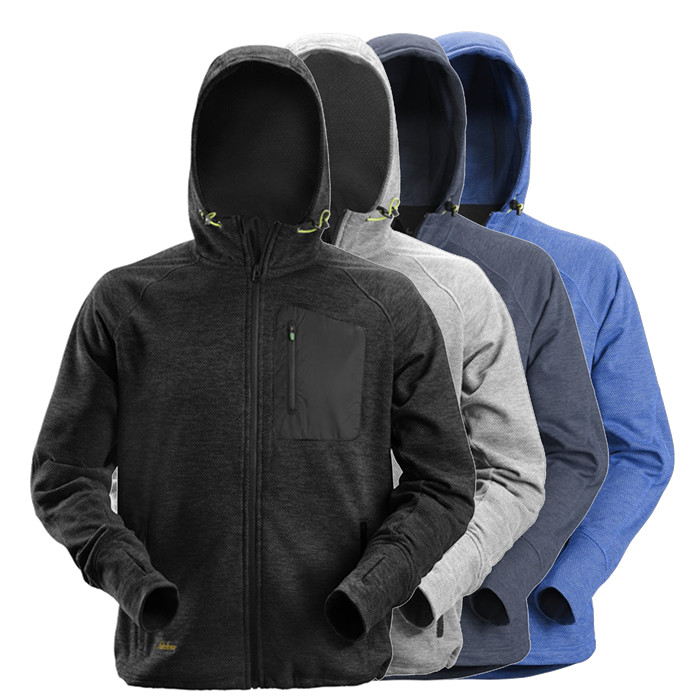 Sweat capuche polaire réf. 8041 Snickers Workwear Sweat capuche polaire réf. 8041 Snickers Workwear