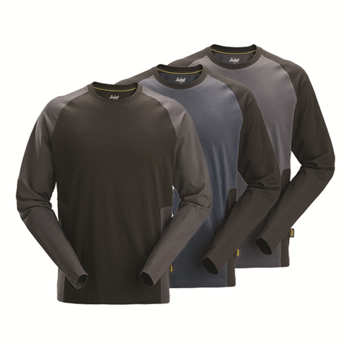 T-Shirt Bicolor Longues manches réf.2450 Snickers Workwear T-Shirt Bicolor Longues manches réf.2450 Snickers Workwear